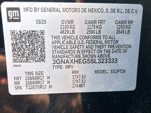 Used 2025 Chevrolet Equinox LT FWD image 3