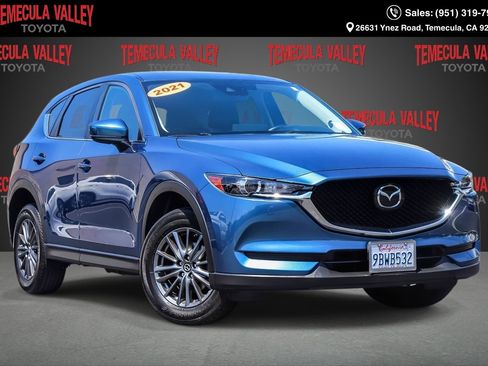Used 2021 MAZDA CX-5 Touring w/ Touring Preferred SV Package FWD image 1
