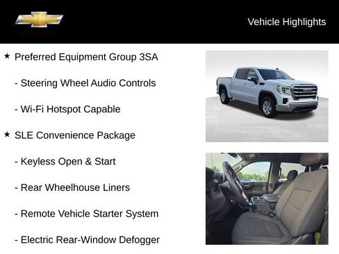 Used 2022 GMC Sierra 1500 SLE RWD image 19