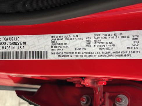 Used 2024 RAM 1500 Rebel AWD/4WD image 35