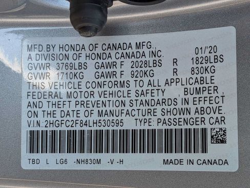 Used 2020 Honda Civic Sport image 29