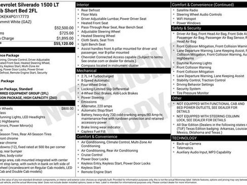 Used 2023 Chevrolet Silverado 1500 LT AWD/4WD image 15