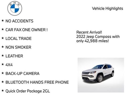 Used 2022 Jeep Compass Latitude image 3