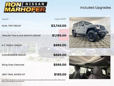 Used 2023 Jeep Wrangler Unlimited w/ Dual Top Group AWD/4WD image 6