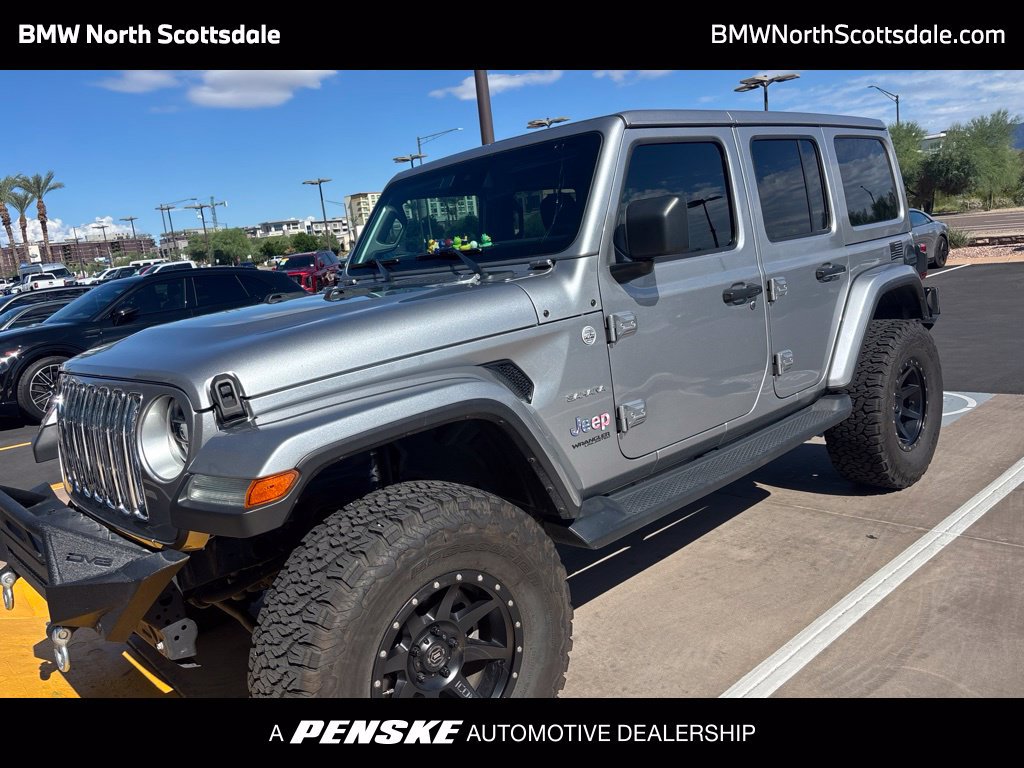 Used 2021 Jeep Wrangler Unlimited Sahara AWD/4WD image 1