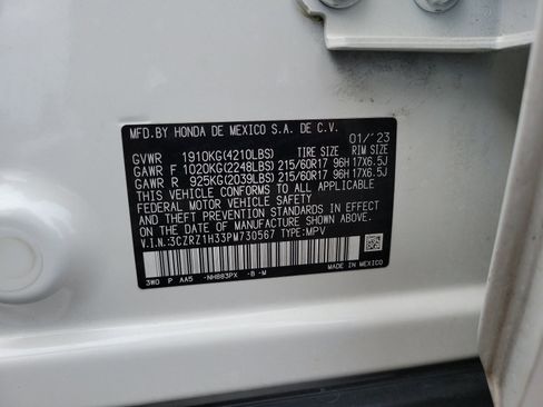 Used 2023 Honda HR-V LX image 32