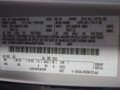 Used 2025 Ford Escape SE w/ PHEV Premium Package image 43