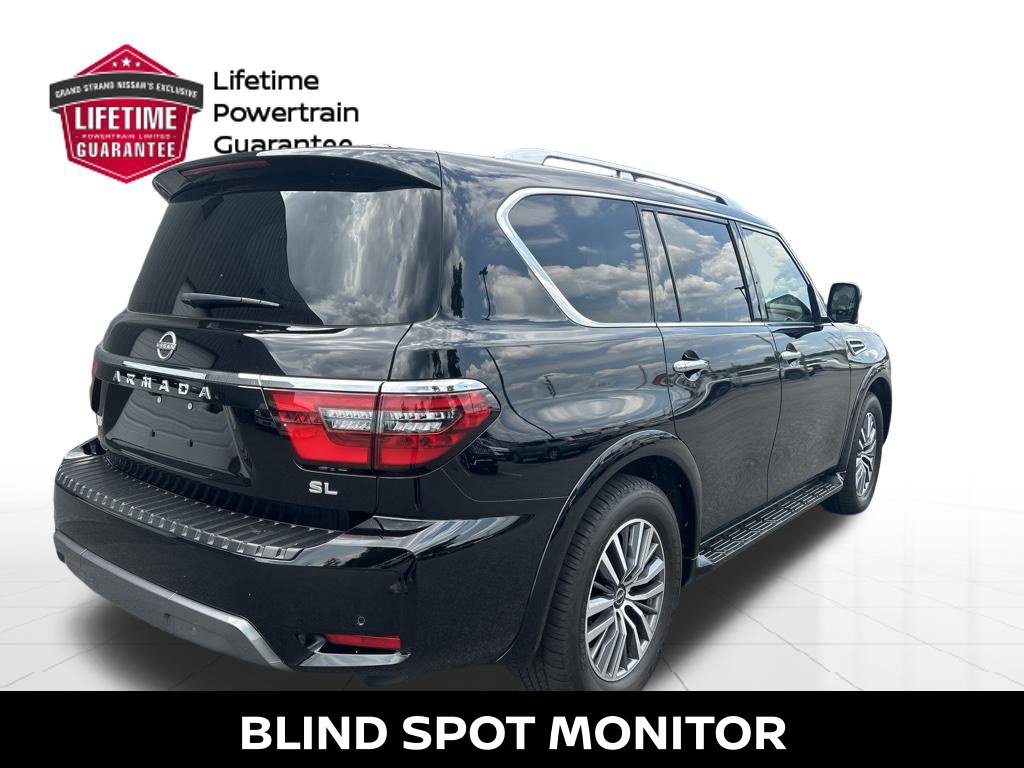 Certified 2024 Nissan Armada SL w/ Captain's Chairs Package RWD image 6