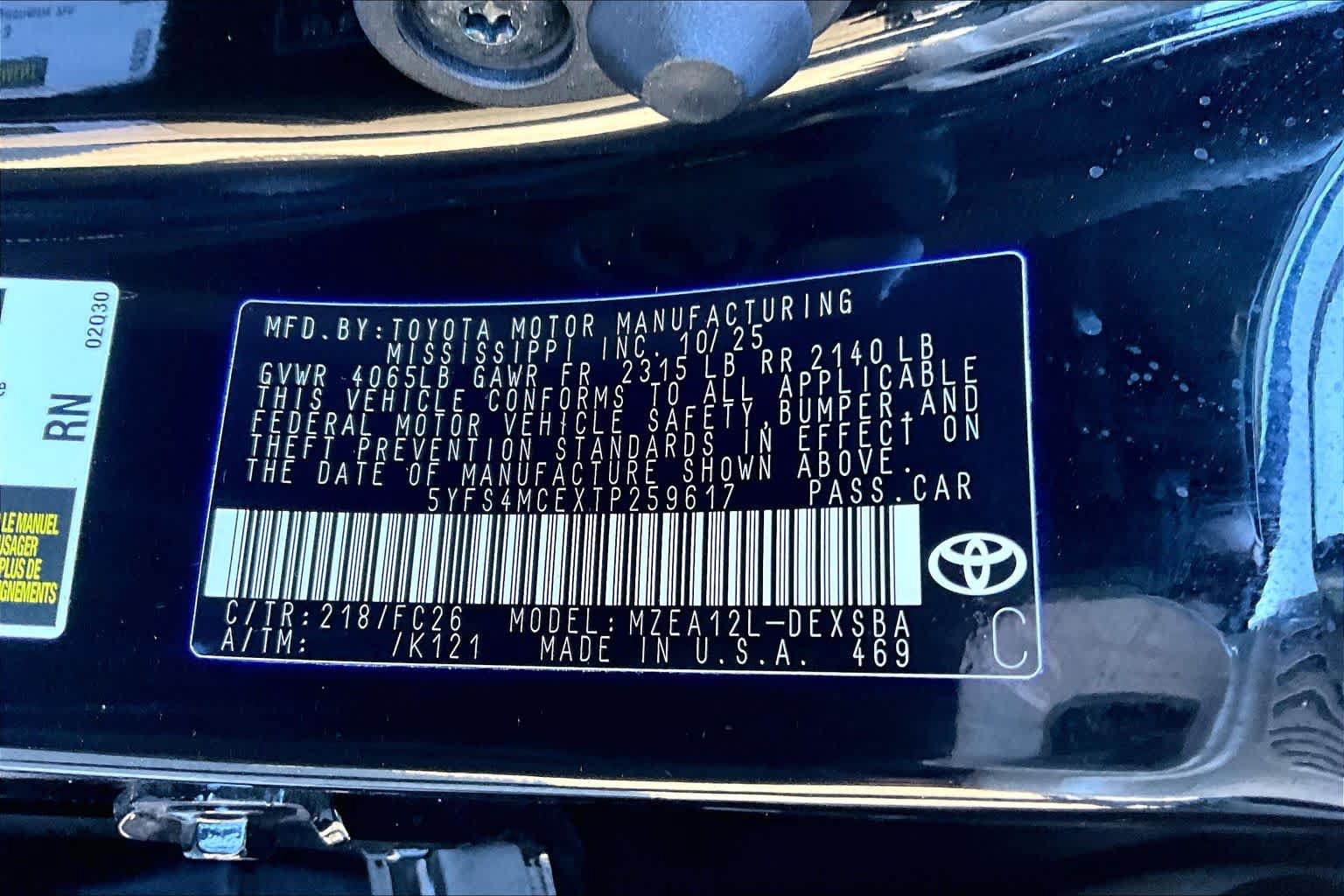 Certified 2026 Toyota Corolla SE FWD image 32