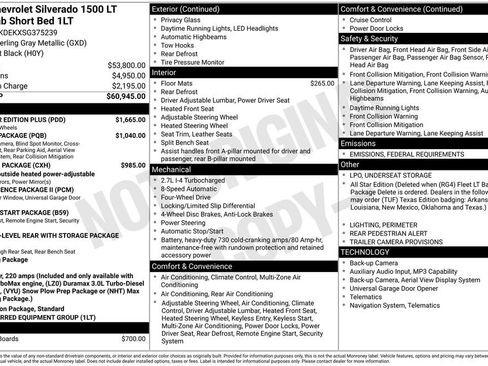 New 2025 Chevrolet Silverado 1500 LT w/ All Star Edition Plus image 5