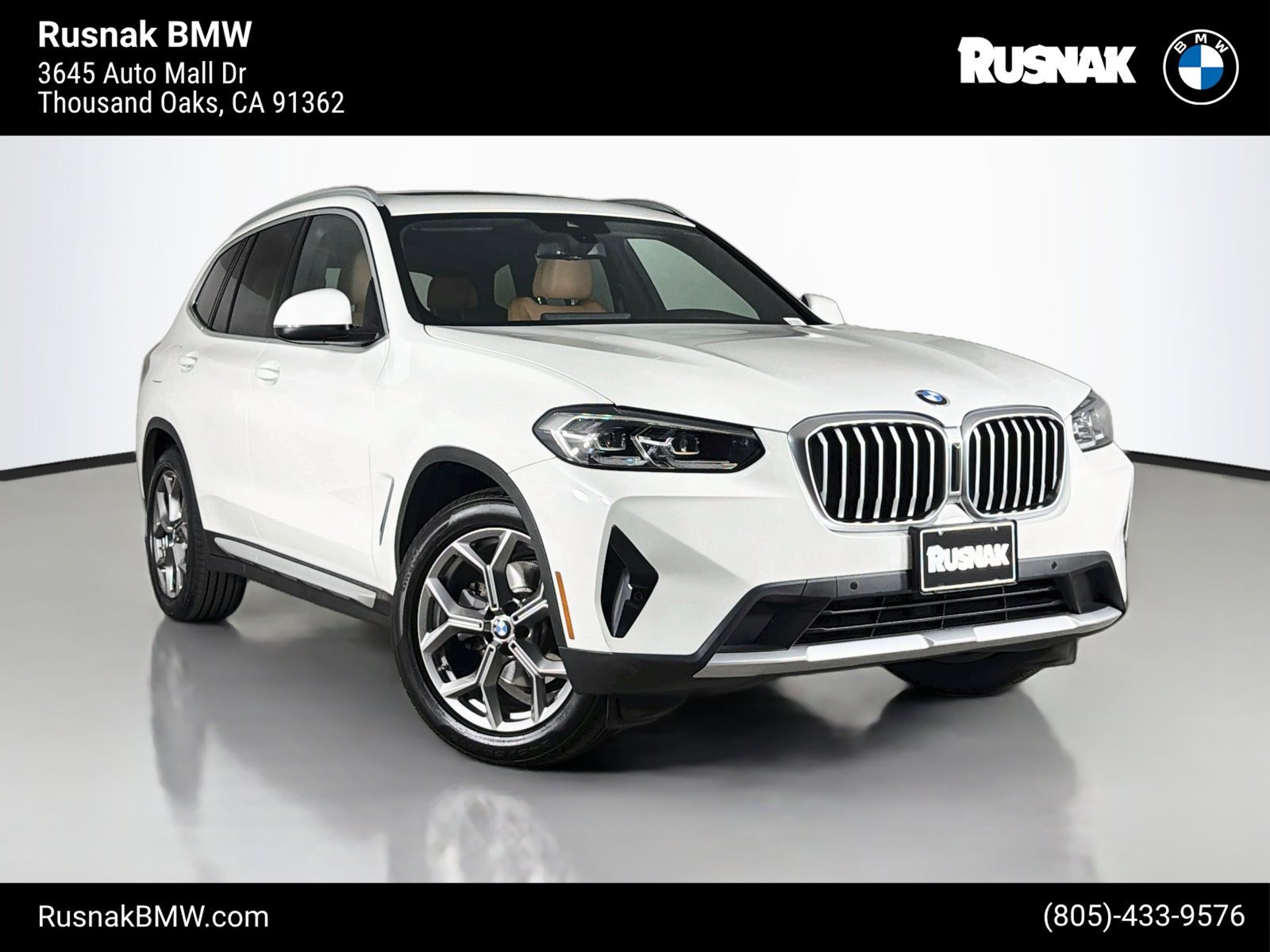 Certified 2023 BMW X3 sDrive30i w/ Premium Package RWD image 1