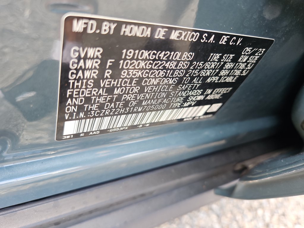 Certified 2024 Honda HR-V LX image 14
