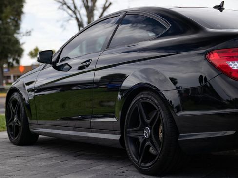 Used 2012 Mercedes-Benz C 63 AMG Coupe w/ Comand Single Disc Pkg image 9