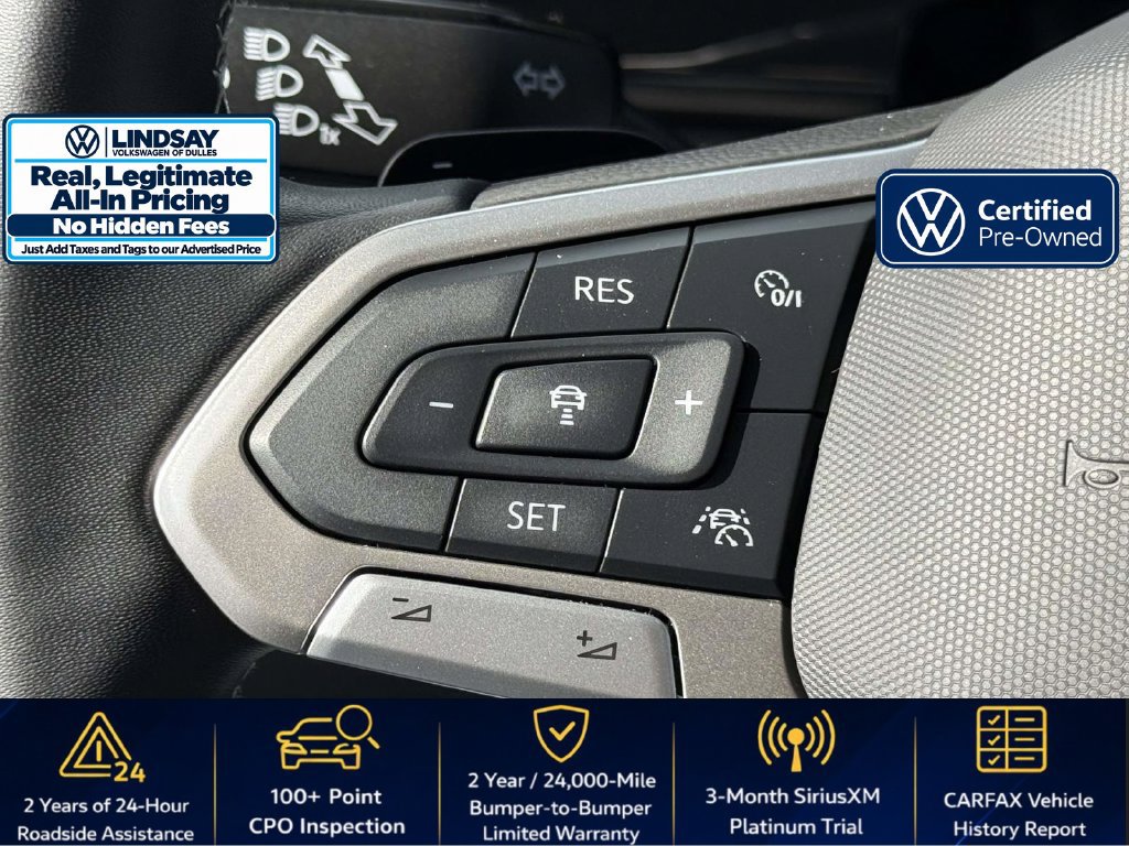 Certified 2024 Volkswagen Atlas Cross Sport SE w/ Panoramic Sunroof Package FWD image 22