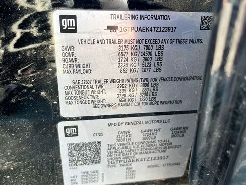 Used 2026 GMC Sierra 1500 Pro w/ Pro Value Package image 7