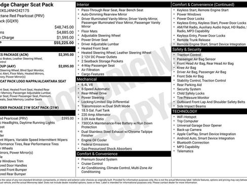 Used 2022 Dodge Charger Scat Pack w/ Dynamics Package image 10