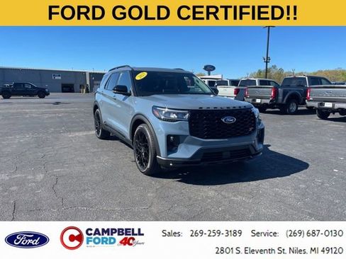 Certified 2025 Ford Explorer ST AWD/4WD image 1