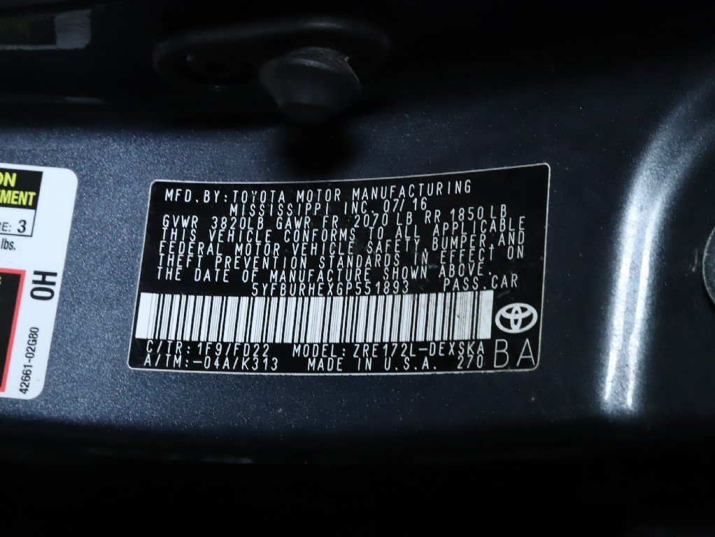 Used 2016 Toyota Corolla S FWD image 20