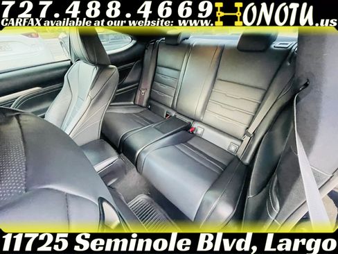 Used 2015 Lexus RC 350 w/ F Sport w/Summer Tires RWD image 14