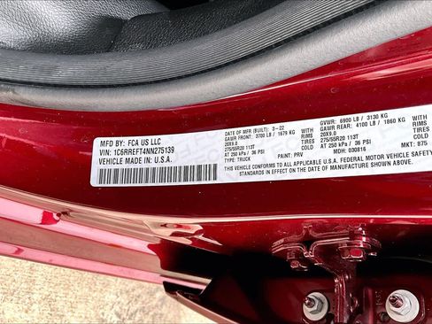 Used 2022 RAM 1500 Lone Star image 34