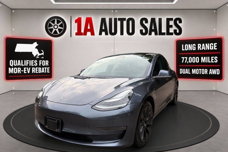 Used 2020 Tesla Model 3 Long Range AWD/4WD image 1
