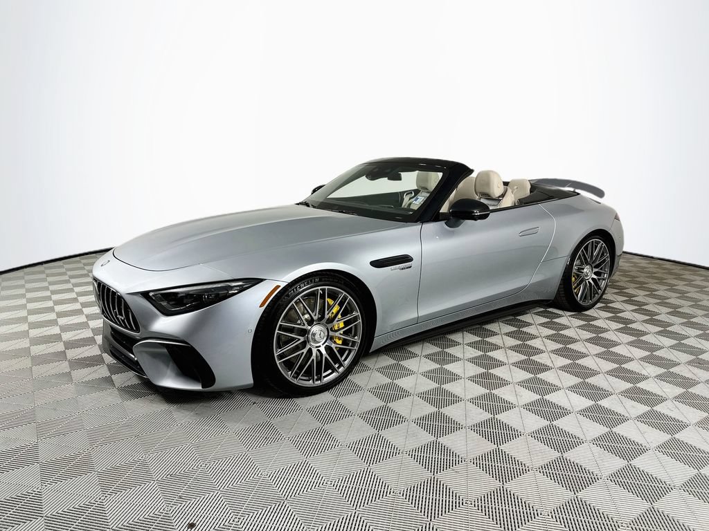 Certified 2023 Mercedes-Benz SL 63 AMG 4MATIC w/ Driver Assistance Package image 3