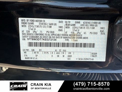 Used 2019 Ford F350 King Ranch w/ King Ranch Ultimate Package AWD/4WD image 34