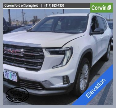 Used 2024 GMC Acadia Elevation AWD/4WD image 1