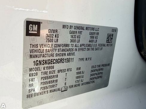 Used 2016 Chevrolet Suburban LS w/ Max Trailering Package AWD/4WD image 12