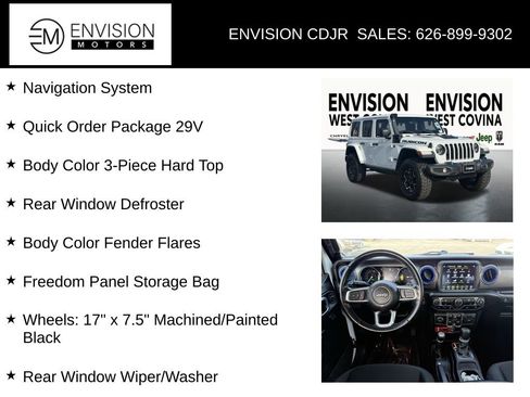 Used 2021 Jeep Wrangler Unlimited Rubicon 4xe image 34