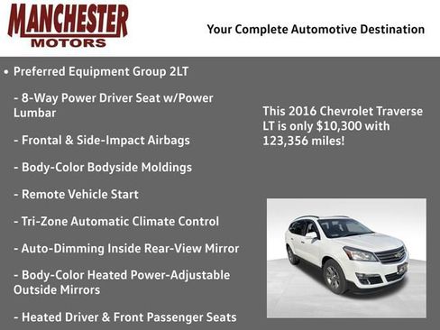 Used 2016 Chevrolet Traverse LT AWD/4WD image 2