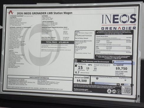 New 2026 INEOS Grenadier AWD/4WD image 22