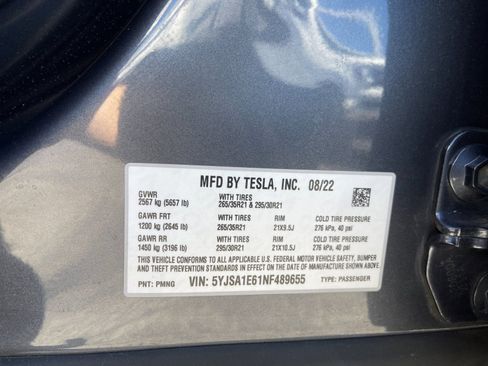 Used 2022 Tesla Model S Plaid AWD/4WD image 31