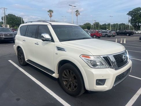 Used 2019 Nissan Armada Platinum w/ Cargo Package RWD image 7