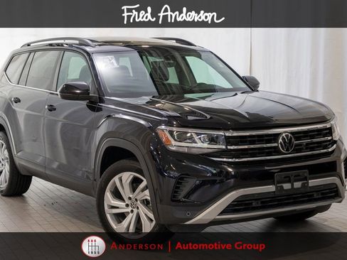 Used 2021 Volkswagen Atlas SE AWD/4WD image 1