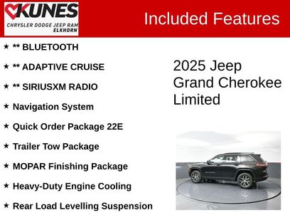 New 2025 Jeep Grand Cherokee Limited w/ Trailer Tow Package