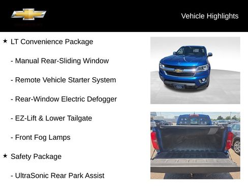 Used 2019 Chevrolet Colorado LT w/ Luxury Package, Chrome AWD/4WD image 21