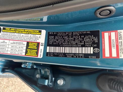New 2026 Toyota Camry LE w/ Convenience Package FWD image 34