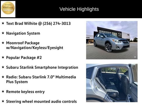 Used 2017 Subaru Crosstrek 2.0i Limited AWD/4WD image 6