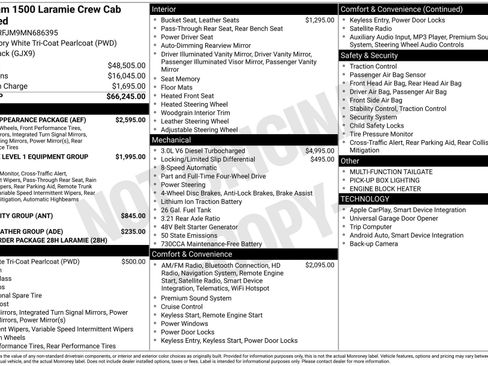 Used 2021 RAM 1500 Laramie w/ Sport Appearance Package image 3