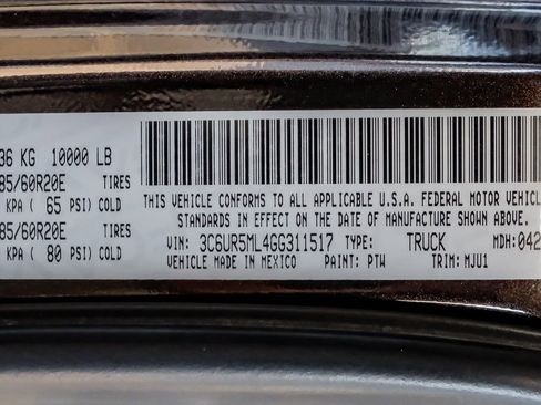 Used 2016 RAM 2500 Lone Star image 66