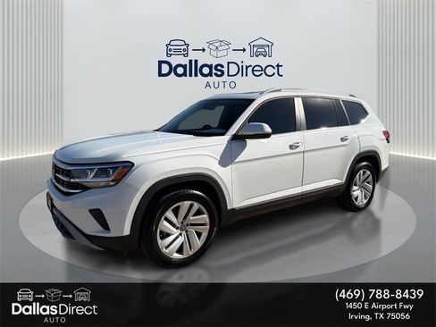 Used 2021 Volkswagen Atlas SEL w/ MDO Package (Bench Seat) image 2
