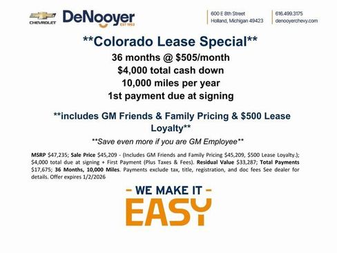 New 2025 Chevrolet Colorado Z71 image 2