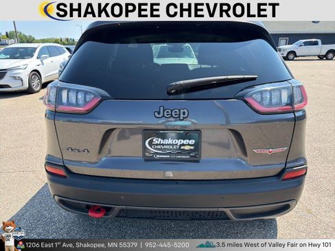 Used 2021 Jeep Cherokee Trailhawk w/ Comfort/Convenience Group AWD/4WD image 3