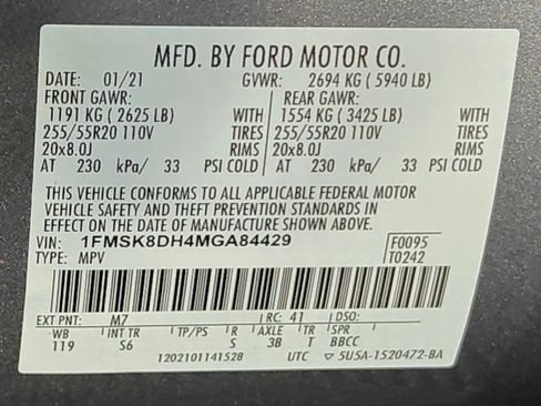 Used 2021 Ford Explorer XLT w/ Equipment Group 202A image 65