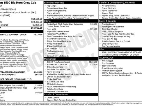 Used 2025 RAM 1500 Big Horn AWD/4WD image 18