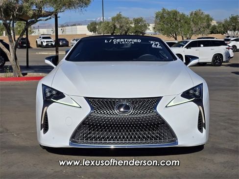 Certified 2022 Lexus LC 500 Convertible w/ Touring Package image 9