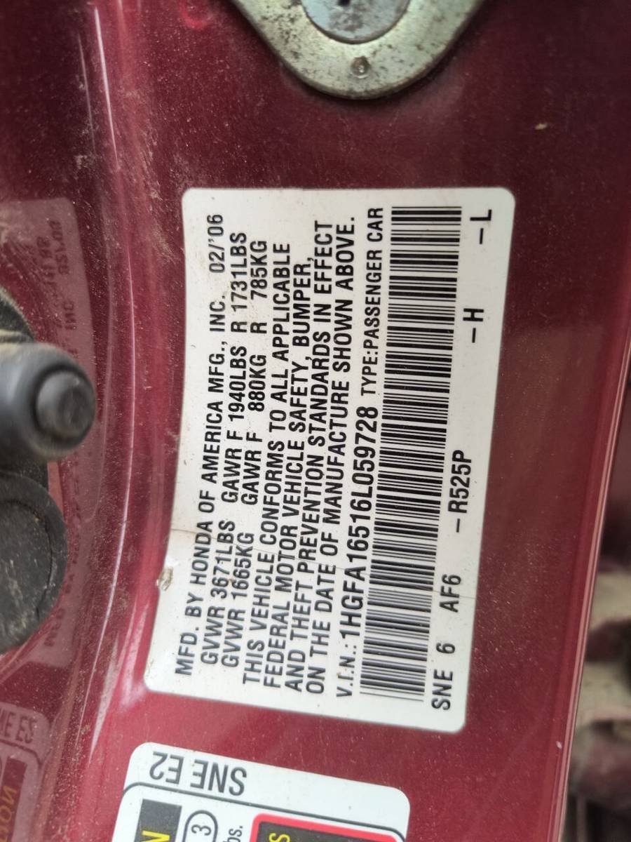 Used 2006 Honda Civic LX image 40