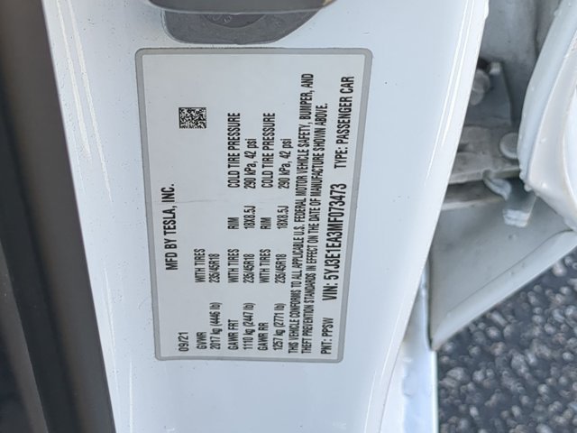 Used 2021 Tesla Model 3 Standard Range Plus RWD image 25