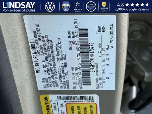 Used 2017 Ford Fusion Platinum image 26